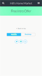 Mobile Screenshot of hillshomemarket.com